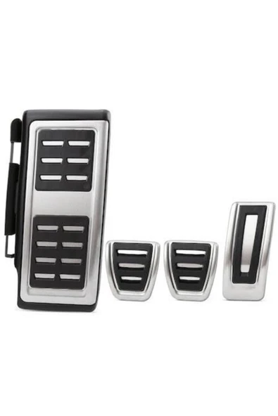 Seat Golf7 Mk3 Leon Passat B8 Ateca Geçmeli Krom Pedal Seti Manuel ürün görseli 1