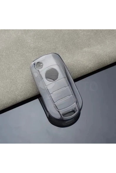 YıldızTuning Fiat Egea Egea Cross Şeffaf-Füme Anahtar Kılıfı Aksesuar ürün görseli 1