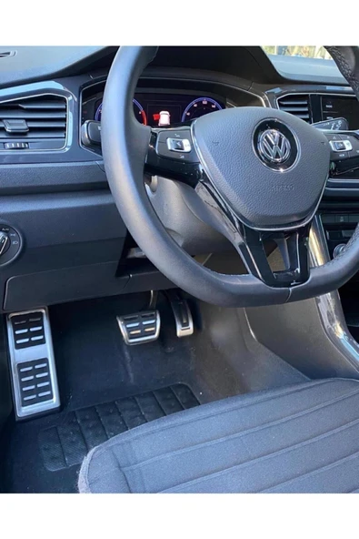 Seat Golf7 Mk3 Leon Passat B8 Ateca Krom Dsg Pedal Seti Otomatik ürün görseli 1