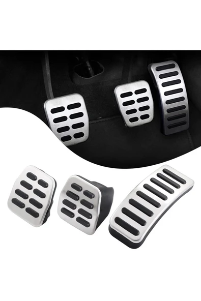 YıldızTuning Skoda Fabia Manuel Metal Pedal Seti 2007-2014 ürün görseli 1