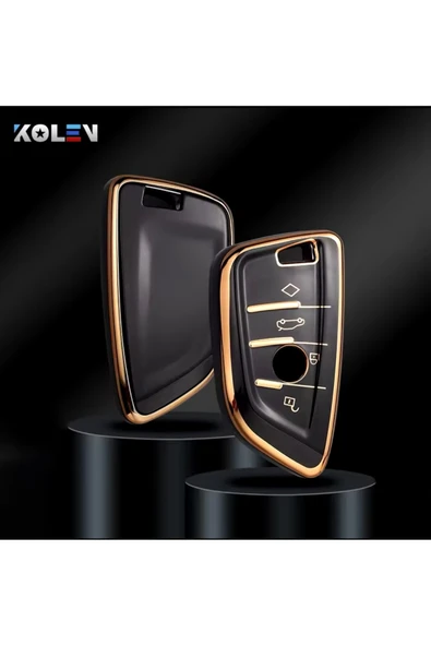 YıldızTuning Bmw 2 Serisi F44 Siyah-Gold Anahtar Kılıfı ürün görseli 1