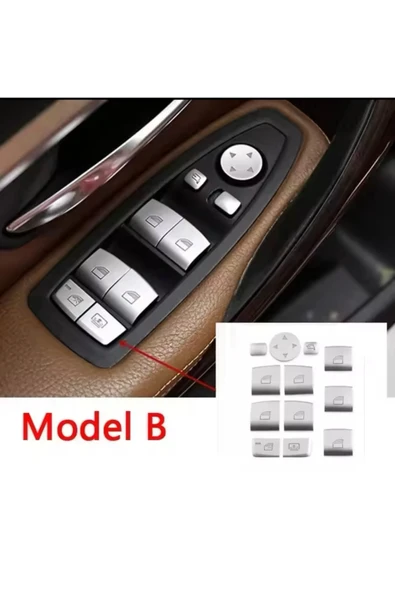 YıldızTuning BMW F22 Cam Tuşu Ayna Ayar Kaplama Seti B Tipi ürün görseli 1