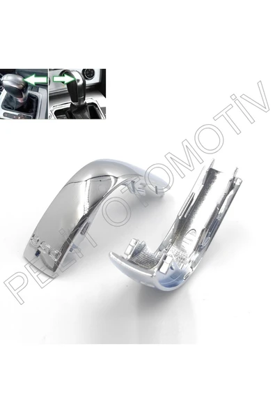 PELİTOTOMOTİV Jetta Mk6 Dsg Otomatik Vites Topuzu Orta Nikelajı Parlak ürün görseli 1