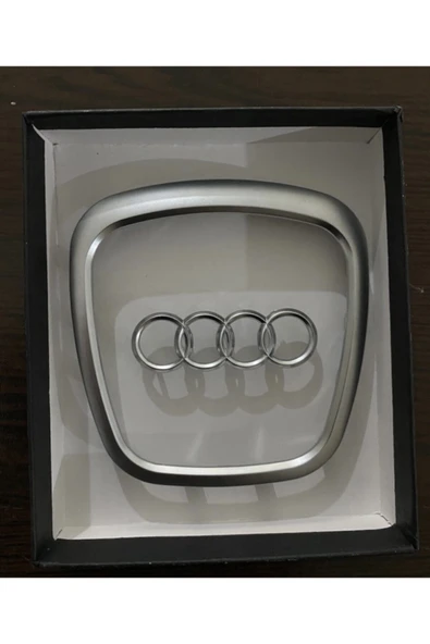 YıldızTuning Audi A6 C6 2007-2011 Direksiyon Logosu Çerçevesi Göbeği Uyumlu ürün görseli 1