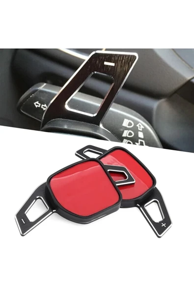 YıldızTuning Audi A3 8V F1 Paddle Shifter Siyah Renk Küçük Boy 2013-2016 ürün görseli 1