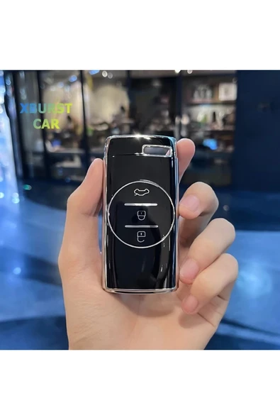 YıldızTuning Chery Tiggo 7 Pro Aksesuar Anahtar Kılıfı Siyah Renk ürün görseli 1