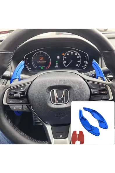 YıldızTuning Honda Accord Mavi F1 Kulakçık Pedal Shifter 2013-2020 ürün görseli 1