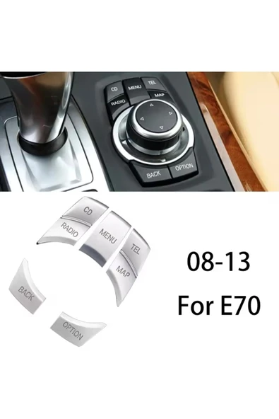 YıldızTuning BMW X5 E70 Joyistik Tuş Kaplaması Çerçeve 2010-2013 ürün görseli 1