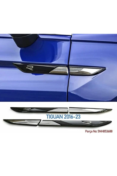 Yıldızteknoloji Tiguan Yeni R Logolu Çamurluk Logosu Orijinal 2016-2024 ürün görseli 1