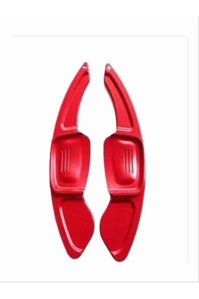 OEM Volkswagen Scirocco 2015-2016 Direksiyon F1 Kulakcık Kırmızı Paddle Shift Metal ürün görseli 1