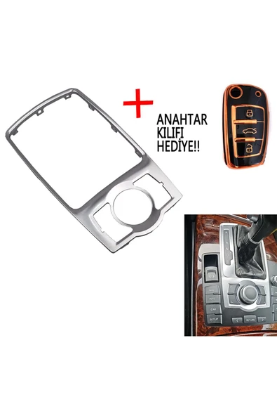 vagparts Audi A6 C6 Vites Paneli Çerçevesi - A6 Krom Soyulma Sorunu 4f0864260 ürün görseli 1
