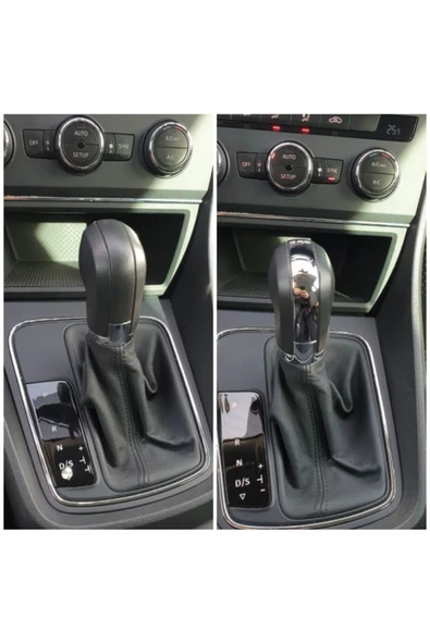 YıldızTuning Vw Passat B8.5 Parlak Dsg Vites Orta Krom Parçası ürün görseli 1