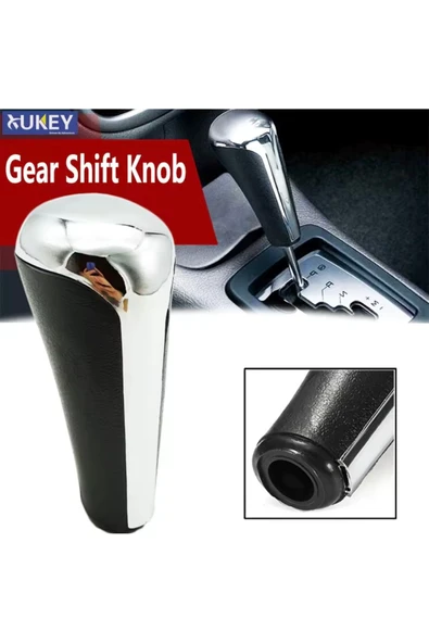 YıldızTuning Peugeot 206 Otomatik Vites Topuzu Krom Aksesuar 1998 - 2012 ürün görseli 1