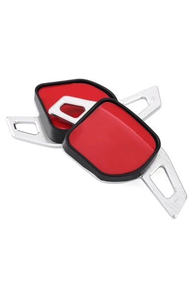YıldızTuning Audi Q5 F1 Paddle Shifter Gümüş Renk Küçük Boy 2012-2016 ürün görseli 1