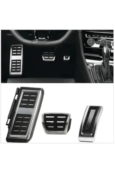 Autokit Volkswagen Golf 7,5 Otomatik Vites Pedal Seti (1.kalite) ürün görseli 1