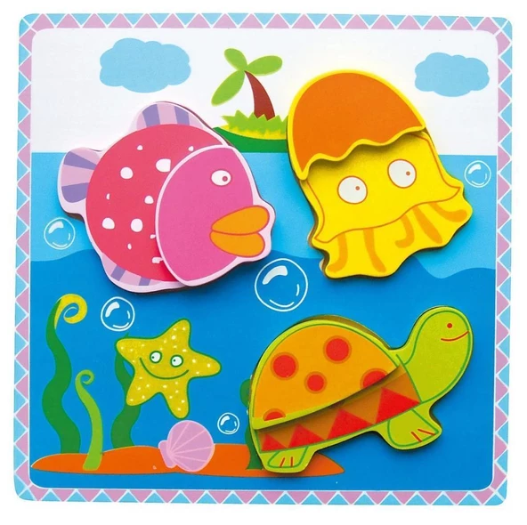 MUTLU DENİZ PUZZLE (3-D) ürün görseli 1