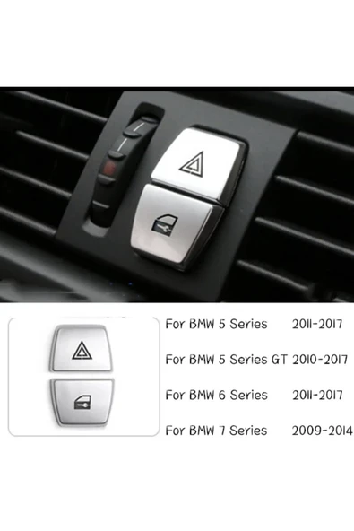 YıldızTuning Bmw 6 serisi 4lü Ve Kilitleme Kilit Tuşu Butonu Yenileme 2011-2017 ürün görseli 1
