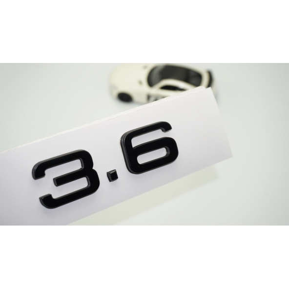 DK Tuning 3.6 Bagaj Siyah 3M Yazı Logo Audi İle Uyumlu ürün görseli 1