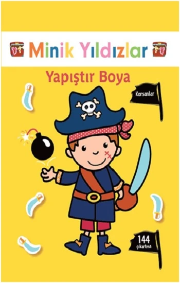 Korsanlar Yapıştır Boya - Minik Yıldızlar ürün görseli 1