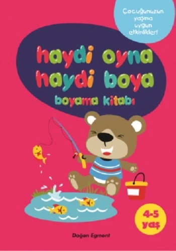 Haydi Oyna Haydi Boya 4-5 Yaş Boyama 1 ürün görseli 1