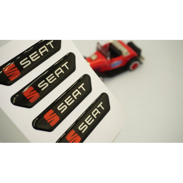 Seat Logo Kapı Kenarı Koruma Metalize Damla Desen 3M Band ürün görseli 1