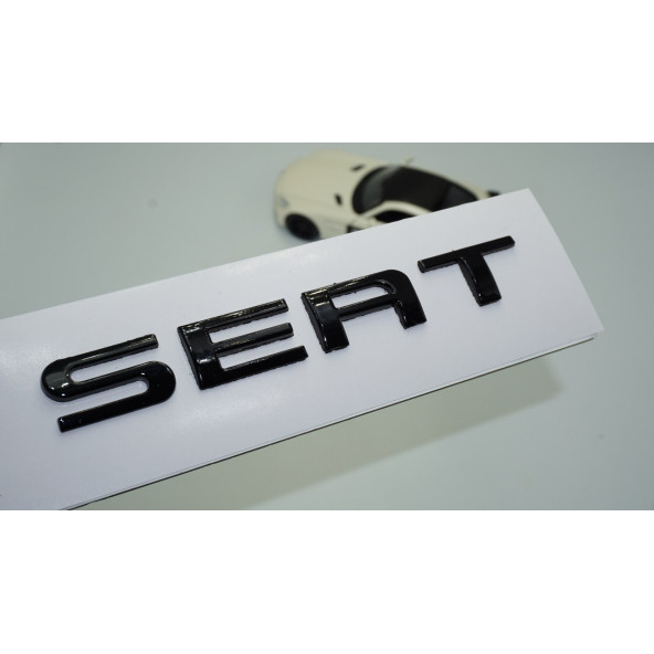 DK Tuning Seat Siyah ABS 3M 3D Bagaj Yazı Logo ürün görseli 1