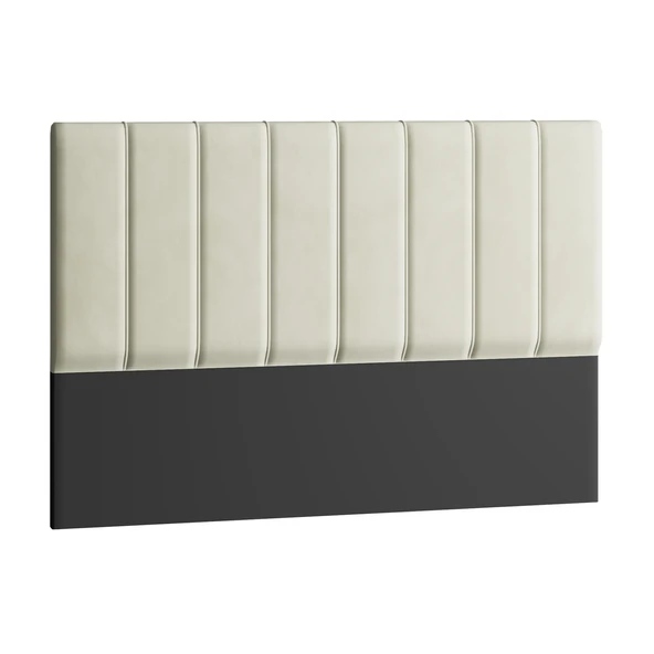 Başlık Kılıfı, Lavinya Yatak Başlık Kılıfı Krem 150x60 cm ürün görseli 1
