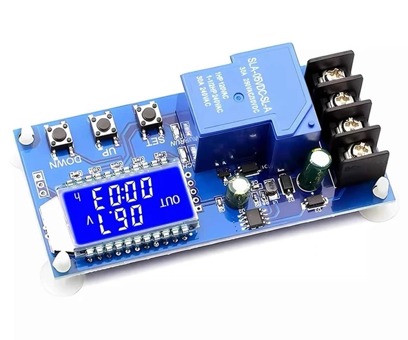 Alkatronik XY-L30A 30A Akü Şarj Kontrol Koruma Modülü 12V 24V Batarya Kurşun Asit Jel Akü Lityum Li-lon Pil Dij ürün görseli 1