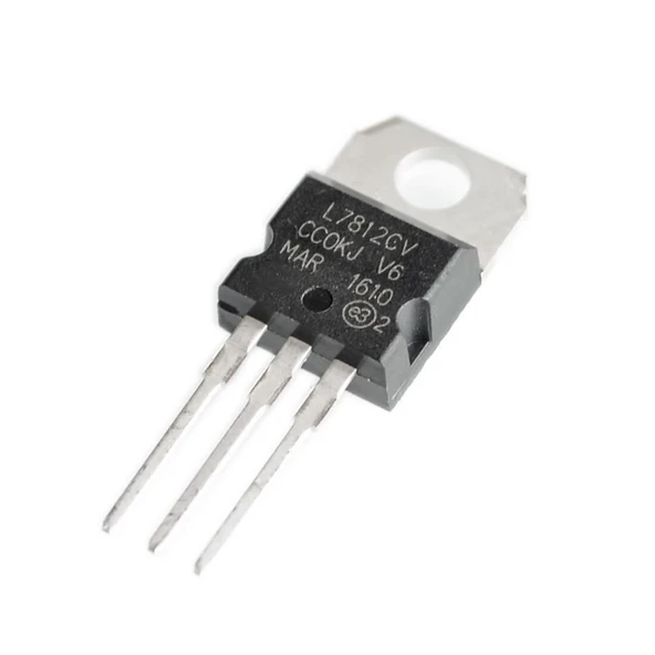 Alkatronik L7812CV 3 Pin DC 12V Lineer Voltaj Düşürücü Regülatör Enregre DIP TO220 DC DC 35V 1.5A LDO ürün görseli 1