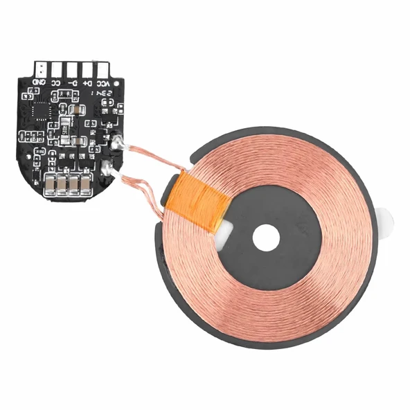Alkatronik Kablosuz Şarj Modülü Ds-i12 15W 5V 9V 2A Mobil Akıllı Telefon Oyuncak Pil Hızlı Şarj QI WPC V1.2.3 ürün görseli 1