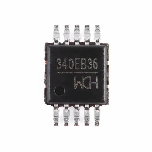 DIODES Ch340e Usb Uart Seri Köprü Çevirici Entegre Msop10 Ttl Uart Com Port Haberleşme Rs232 Rs485 USB 2.0 ürün görseli 1