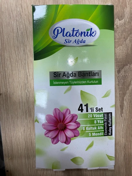Platonik Ağda Bandı 41'li Set ürün görseli 1