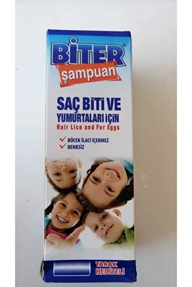 Biter Şampuan Saç Biti ve Yumurtaları İçin ürün görseli 1