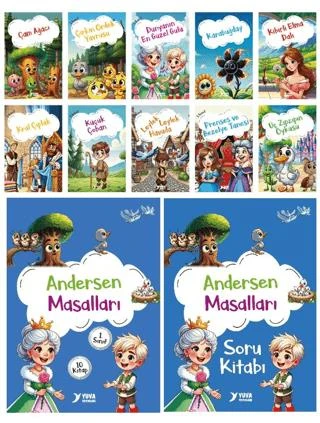 1. Sınıf Andersen Masalları (10 Kitap ) ürün görseli 1