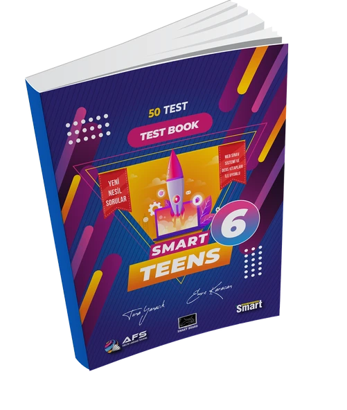 SMART TEENS 6 - 50 TEST - TEST BOOK ürün görseli 1