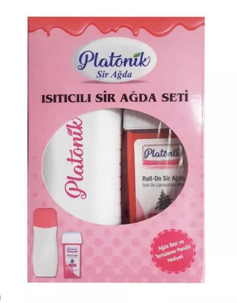 Platonik Isıtıcılı Sir Ağda Seti ürün görseli 1
