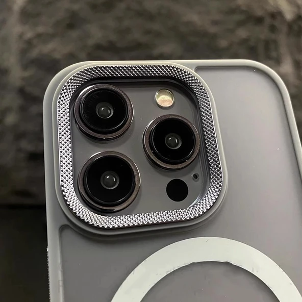 FitCase iPhone 16 Pro Max Kılıf Soft Mat Magsafe Kapak - Resim 9