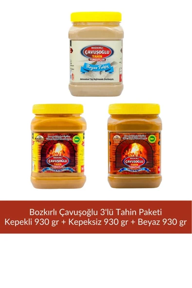Tahin 930 gr 3 lü Paket ürün görseli 1