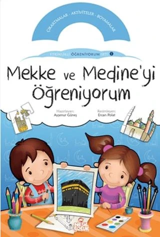 Mekke Ve Medine’yi Öğreniyorum Çıkartmalı Boyama Kitabı ürün görseli 1