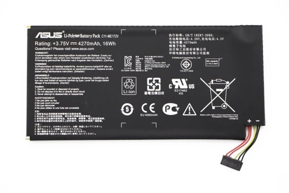 Asus MeMO Pad ME172V-1A078A Tablet Pil Batarya ürün görseli 1