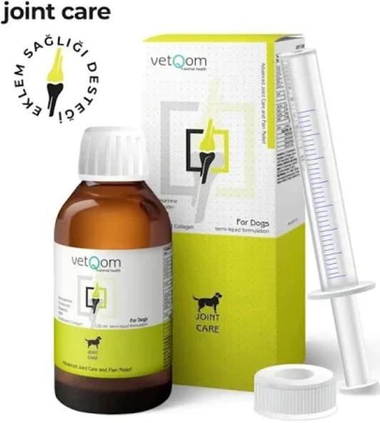 Vetqom Joint Care Köpek Eklem Sağlığı Destekleyici 120 ML (SKT:01.27) ürün görseli 1