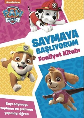 Paw Patrol Paticik Çıkartma Kitabı ürün görseli 1