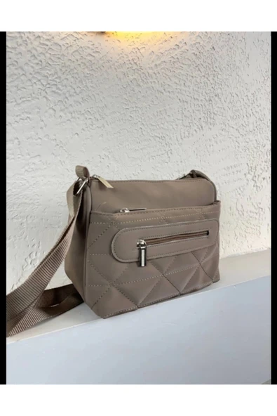 FHD BAGS Kadın Günlük 3 Bölmeli Trend Çapraz Askılı Çanta ürün görseli 1