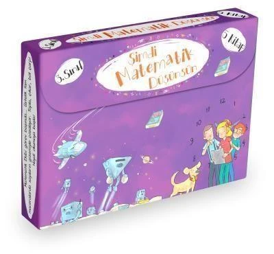 3 Sınıf Şimdi Matematik Düşünsün (5 Kitap+etkinlik) Kutulu ürün görseli 1