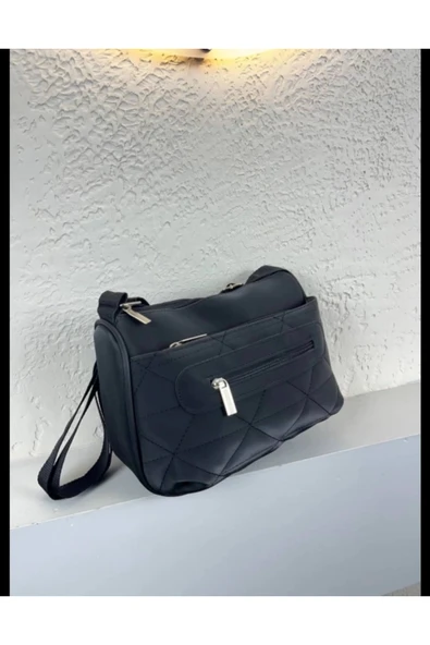 FHD BAGS Kadın Günlük 3 Bölmeli Trend Çapraz Askılı Çanta ürün görseli 1