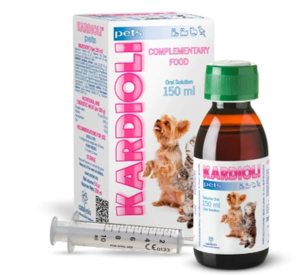 Kardioli Kedi ve Köpek Kalp Desteği 150 ml Oral Süspansiyon ürün görseli 1