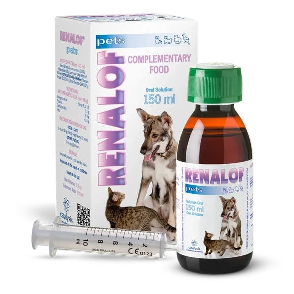 Renalof Pets 150 Ml- Kedi Ve Köpekte Böbrek - İdrar Yolu Taşları ürün görseli 1
