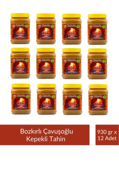 Odun Ateşinde Bozkır Tahini Kepekli 12'li Paket ürün görseli 1