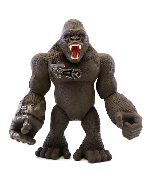 Jurassic Clash Siber Goril 27 cm. ürün görseli 1