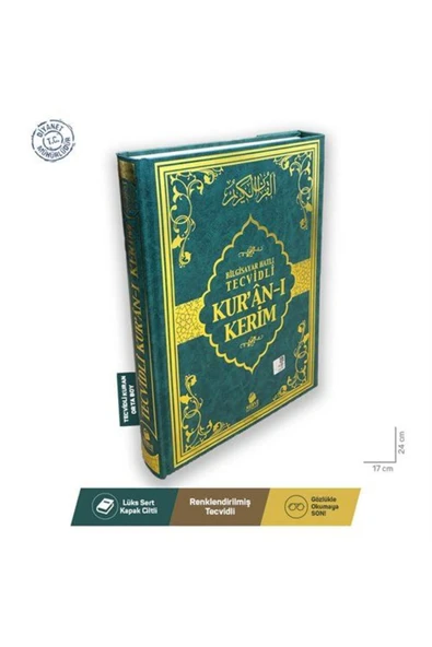 Kuran-ı Kerim Bilgisayar Hatlı Orta Boy (tecvidli) ürün görseli 1